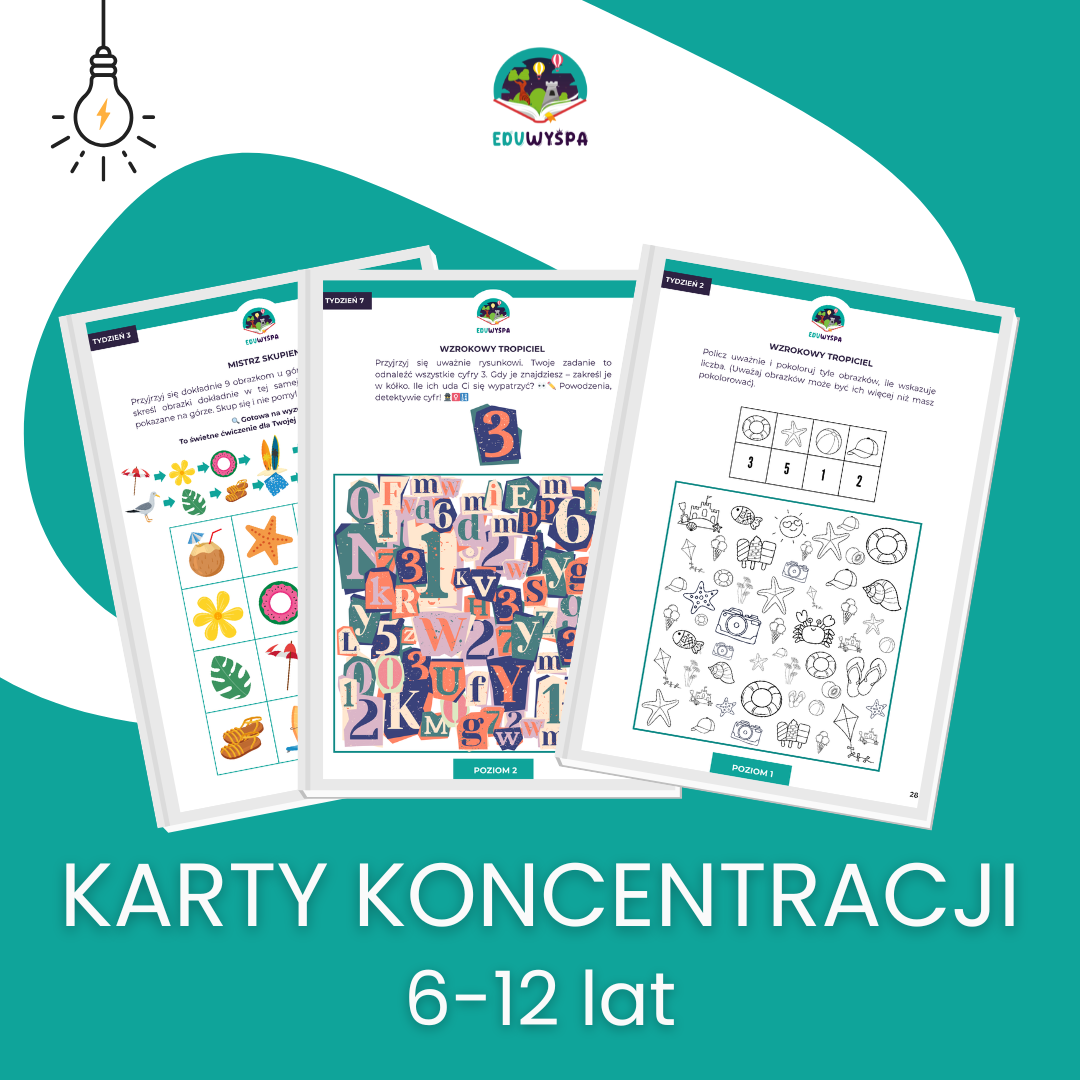 WAKACYJNY TRENING MÓZGU 6-12 lat