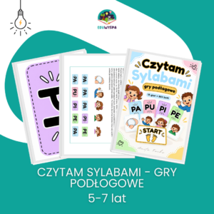 CZYTAM SYLABAMI - GRY PODŁOGOWE