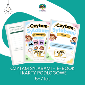 MEGA PAKA - CZYTAM SYLABAMI - E-BOOK I KARTY PODŁOGOWE